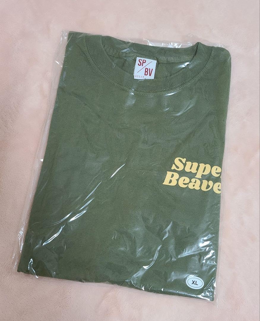 Amazon.co.jp: SUPER BEAVER ロングスリーブTシャツXLサイズ オリーブ