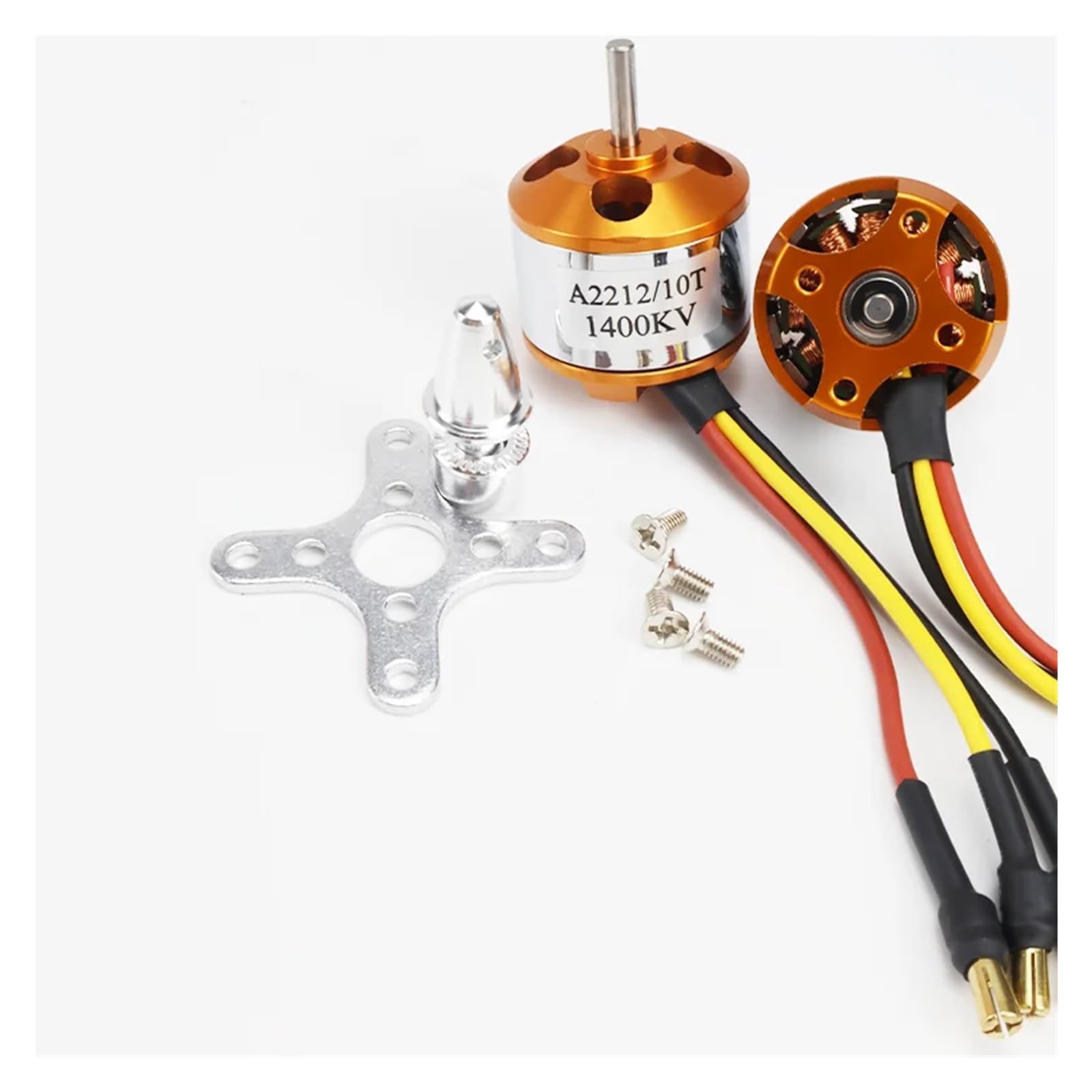 Motor Sin Escobillas A2212 930KV 1000KV 1400KV 2200KV 2450KV 2700KV para Avion RC