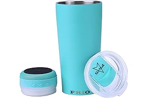 Frio 360 Bluetooth Speaker Cup 18oz Aqua