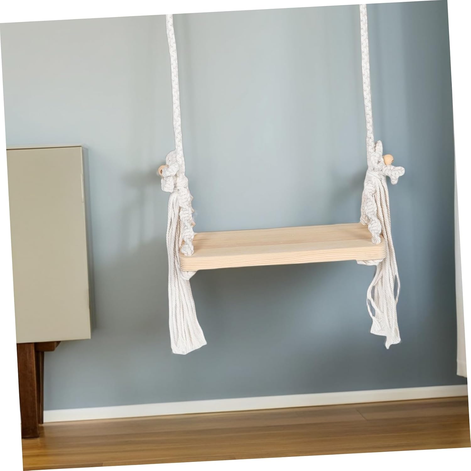 Wooden Swing Prop for Photography Elegant Photo Shoot Accessory for Indoor Outdoor Use Safe Portable Newborn Photography Props for Boys