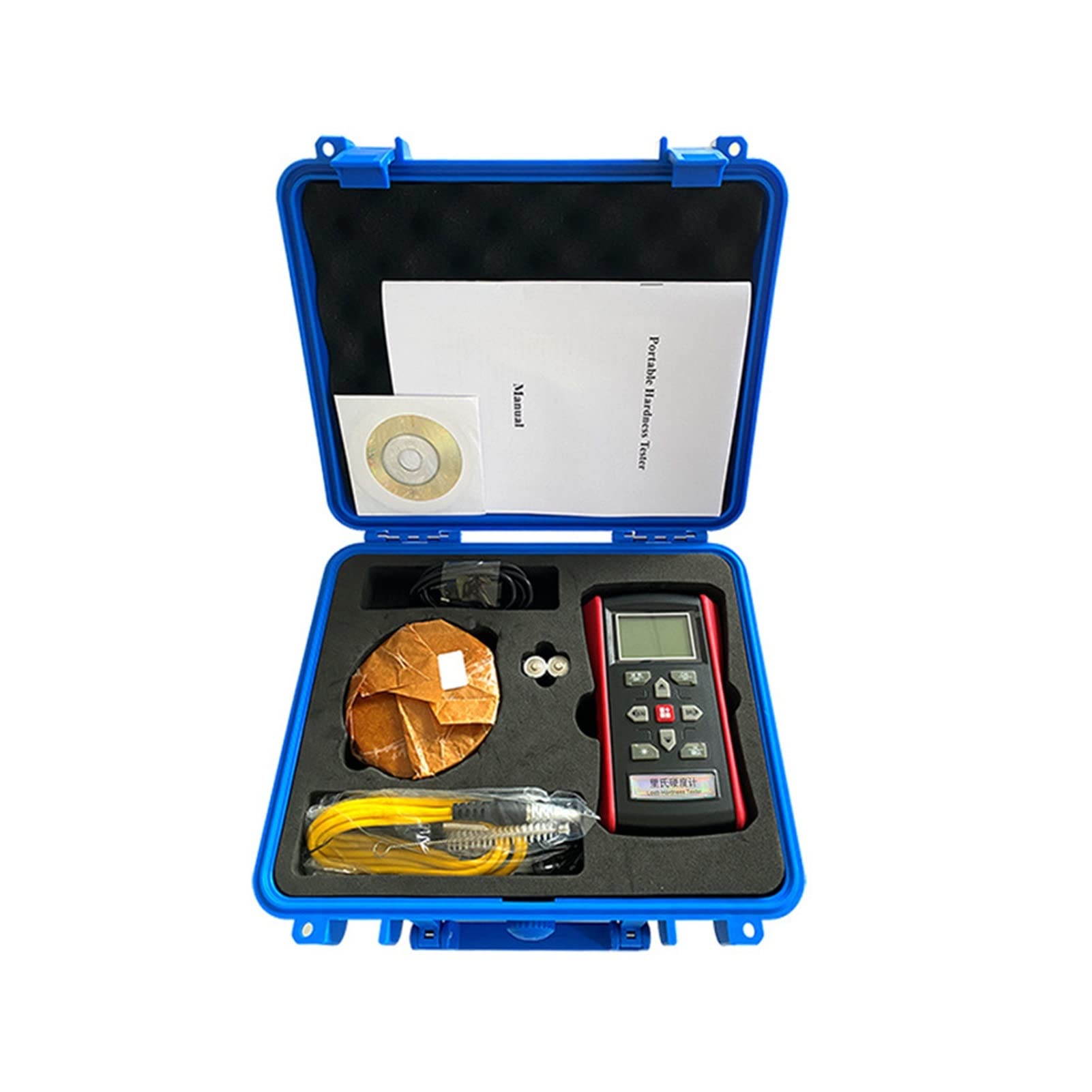 Zestaw testera twardości metalu Tester twardości LEEB Metal M-stary Tester Tester Tester Tester Hardness English Z cyfrową wagą wielofunkcyjną