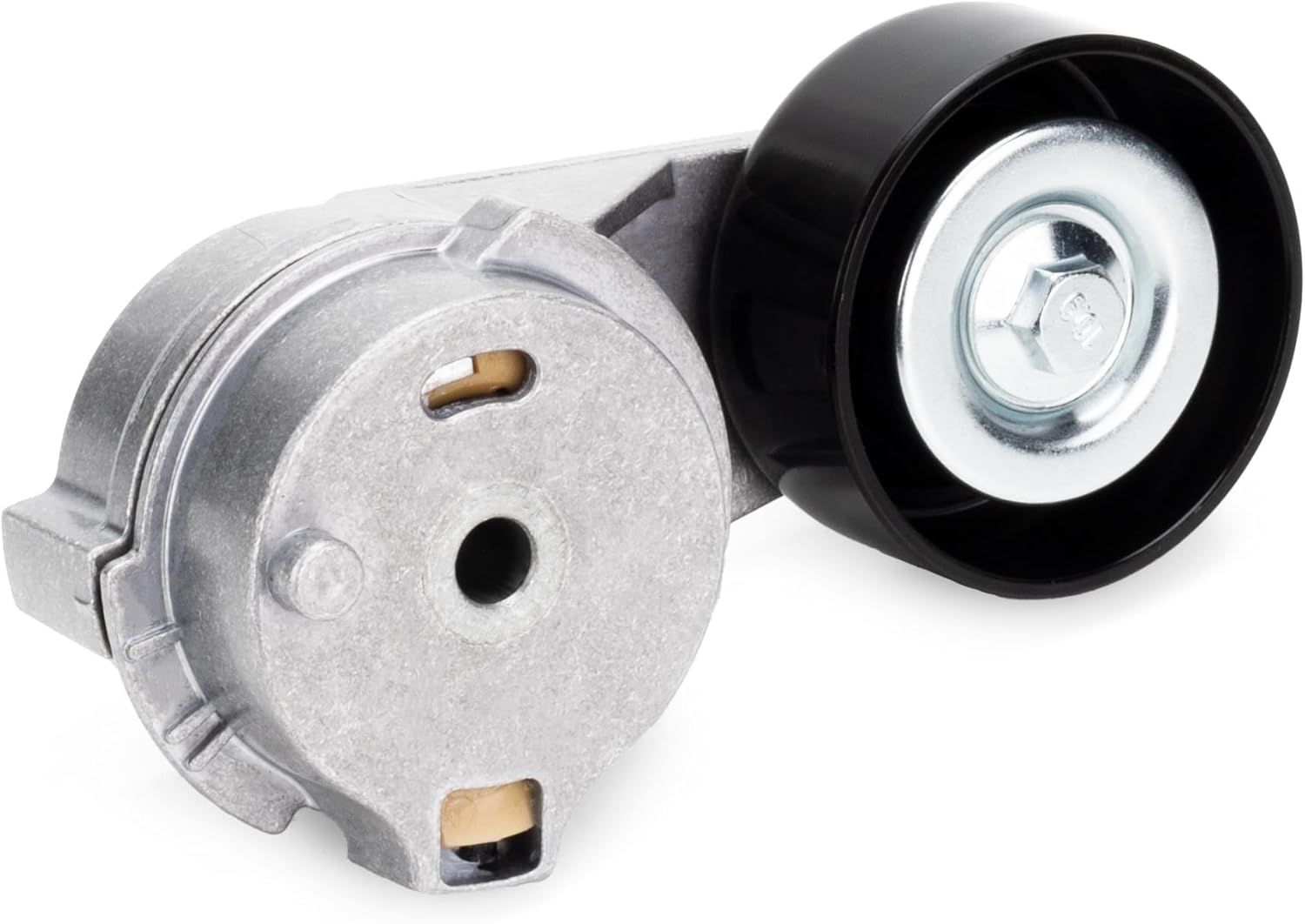 Belt Tensioner Assembly with Pulley Compatible with GMC Envoy Canyon & Chevy Colorado Trailblazer & Buick Rainier & Hummer H3 & Saab 9-7x & Oldsmobile Bravada