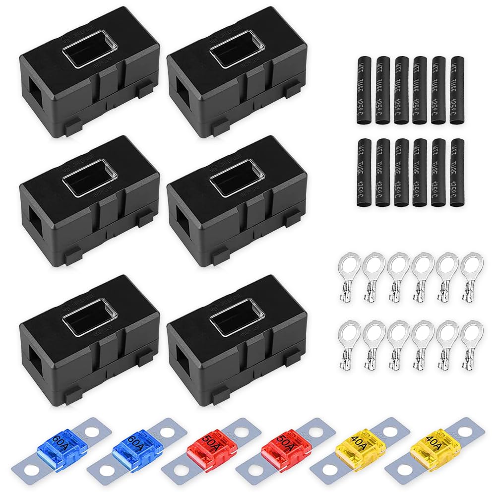 Portafusibili Midi, 4 Pezzi, Supporto Per Auto, Per Auto, Camion - 9