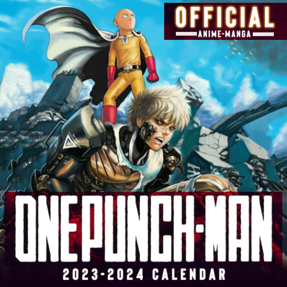 OFFICIAL 2023: 𝘖𝘯𝘦-𝘗𝘶𝘯𝘤𝘩 𝘔𝘢𝘯 Monthly Planner Perfect for Anime Manga Fans! - From July 2022 to December 2023 (Anime Gifts, 18 exclusive photos).6