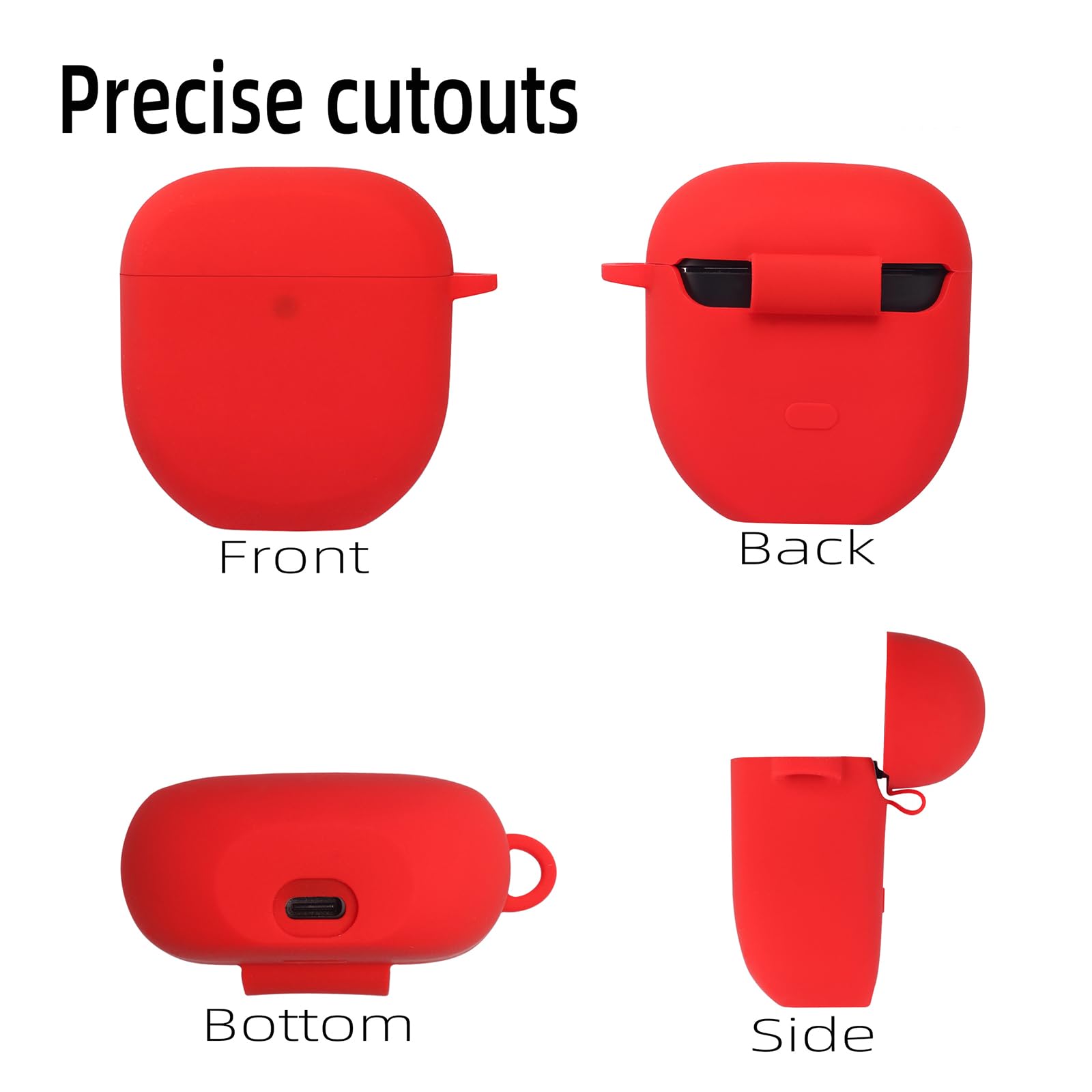 Amazon | ストレージソフトシリコンケースカバー イヤホンケース キー