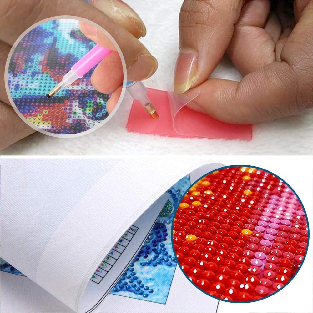 Diamond Painting Kit – DIY 5D Diamantbild, 30x40 Cm, Für Entspannung & Wanddekoration