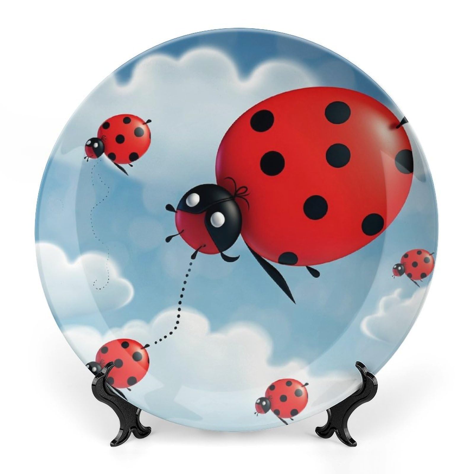 Assiette décorative en céramique anti-rayures pour raviver un meuble triste