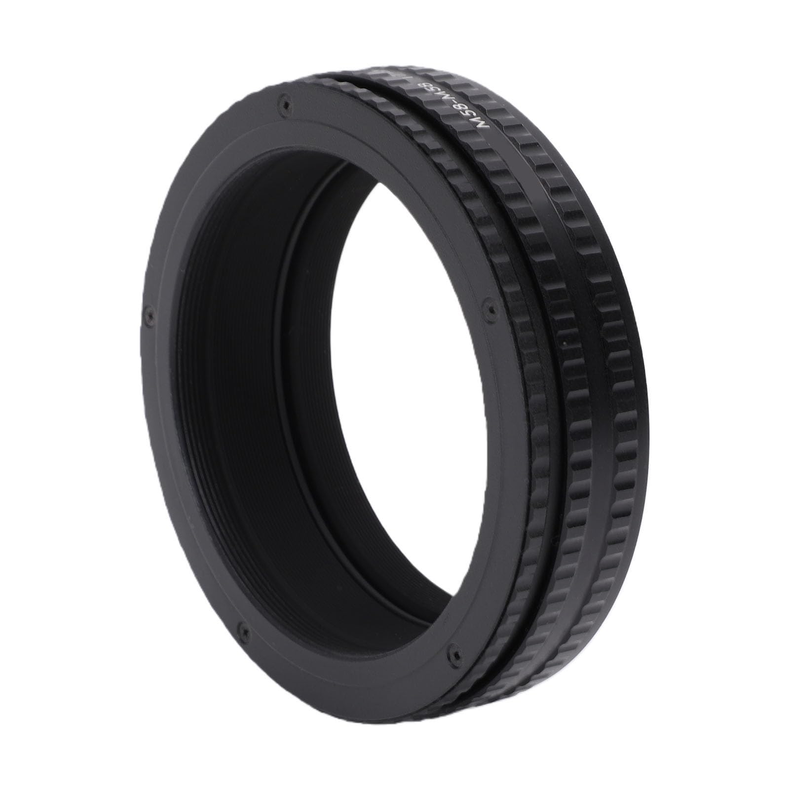 Denash Adaptador de Enfoque Helicoidal, Tubo de Extensión Macro Ajustable M58 de 17 Mm a 31 Mm con Interfaz de Rosca Universal, para Modificación de Lentes y Fotografía Macro.