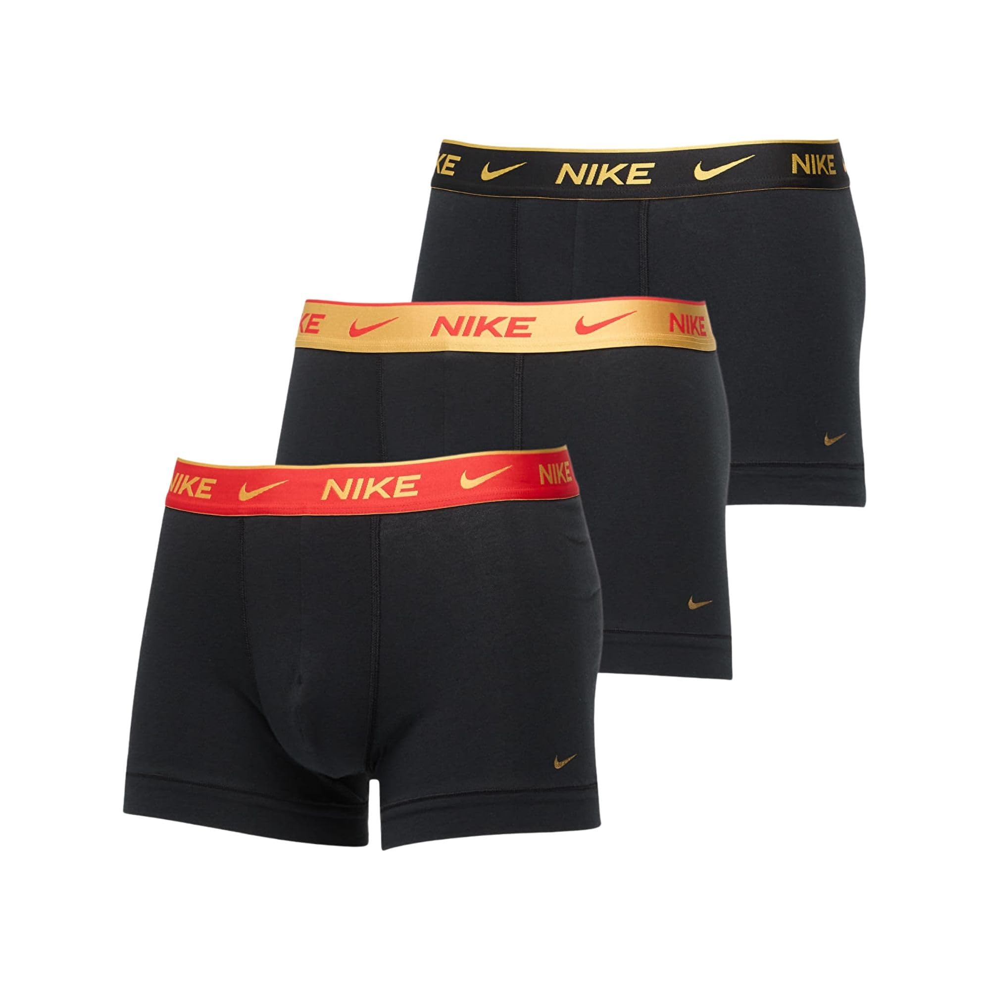 Nike Men's U9w - Black Trunk 3Pk Color Black, Size Medium Medium