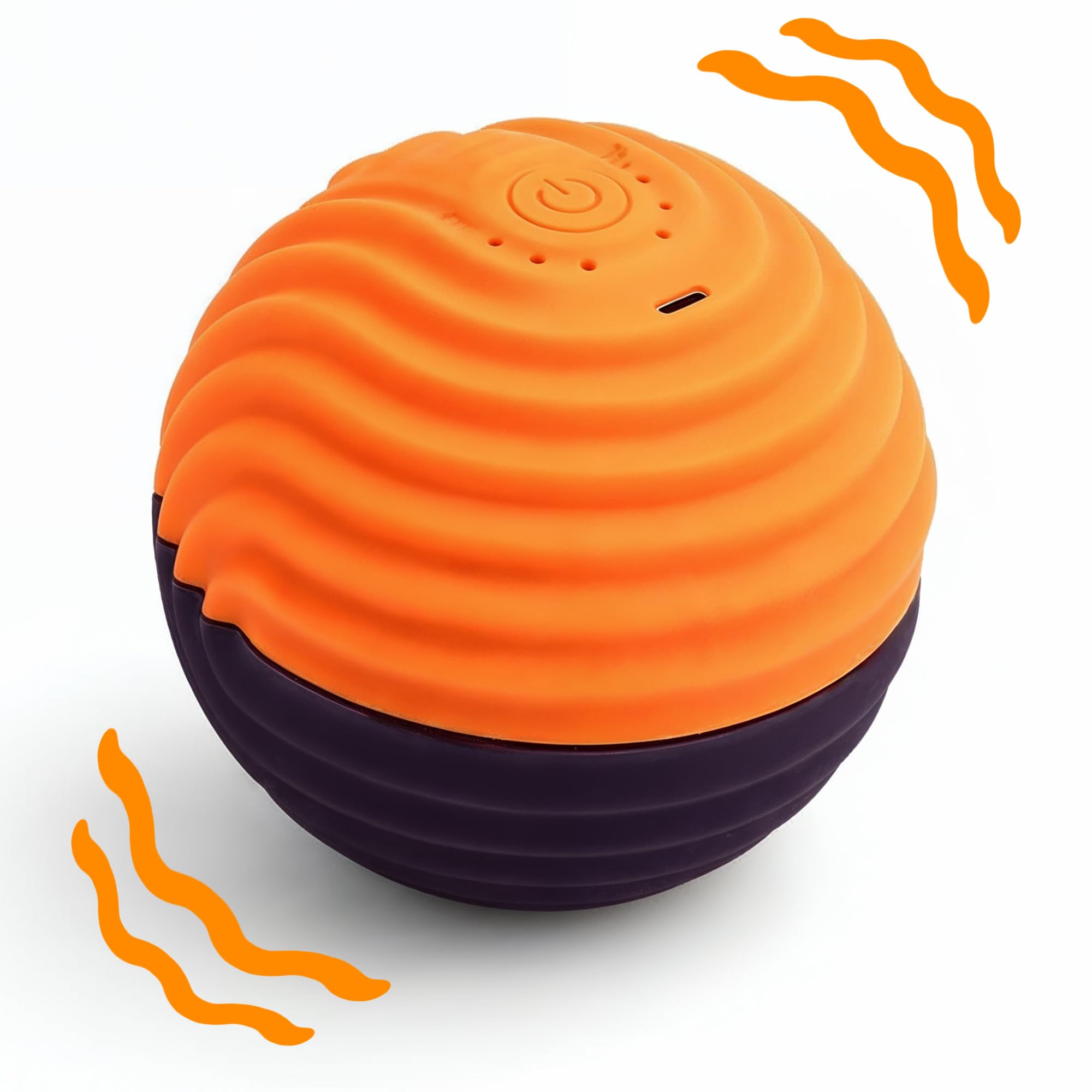 Special Supplies Sensory Massage Ball - Orange & Purple - 4 Vibration Modes, Tactile Stimulation, Stress Relief, Therapy & Sensory Tool for Kids and Adults — Amazon image 9