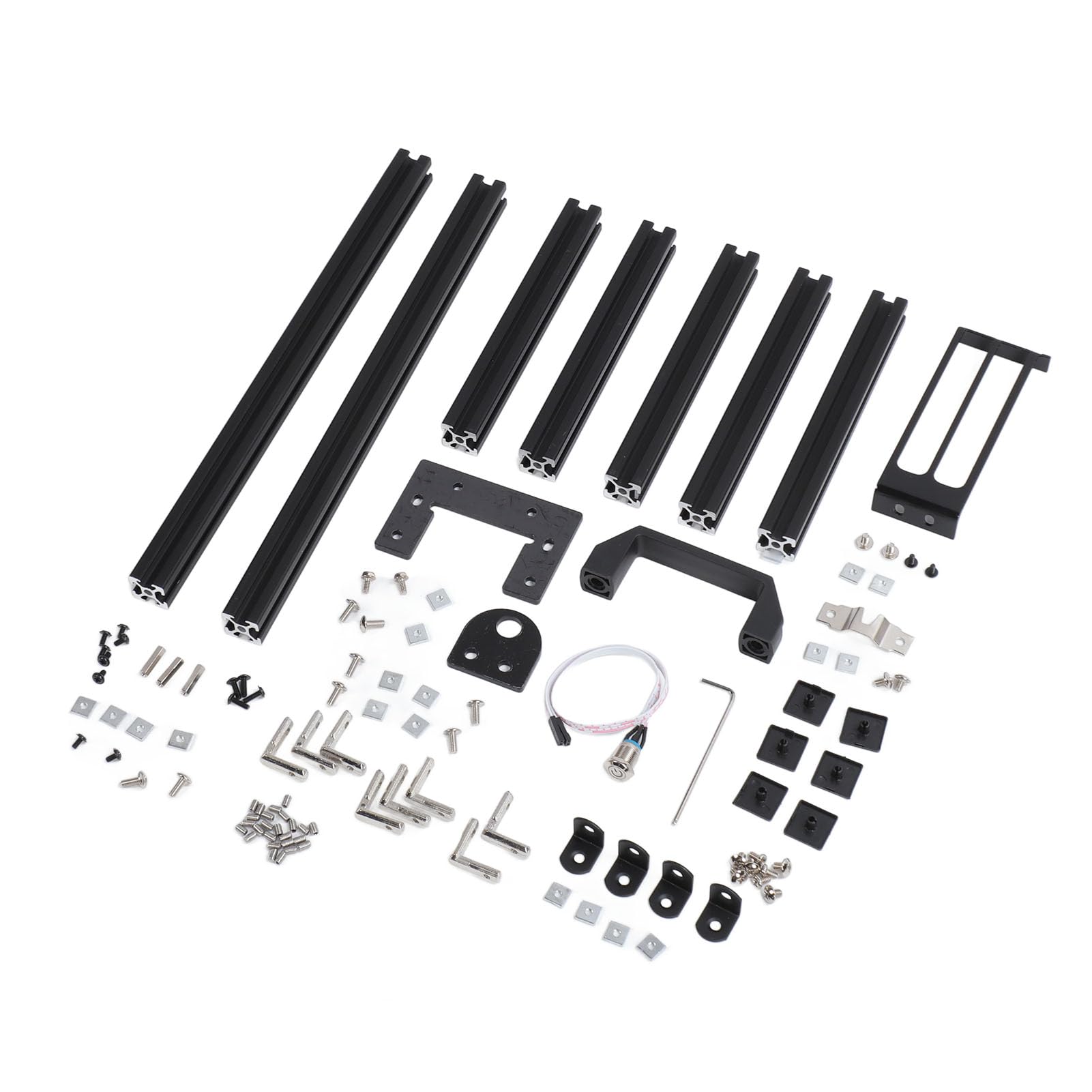 Chasis Abierto ITX, Banco de Pruebas de Bastidor de Chasis con Marco de Aluminio Abierto Vertical, Bastidor de Caja de Placa Base de Computadora DIY para Placas Base