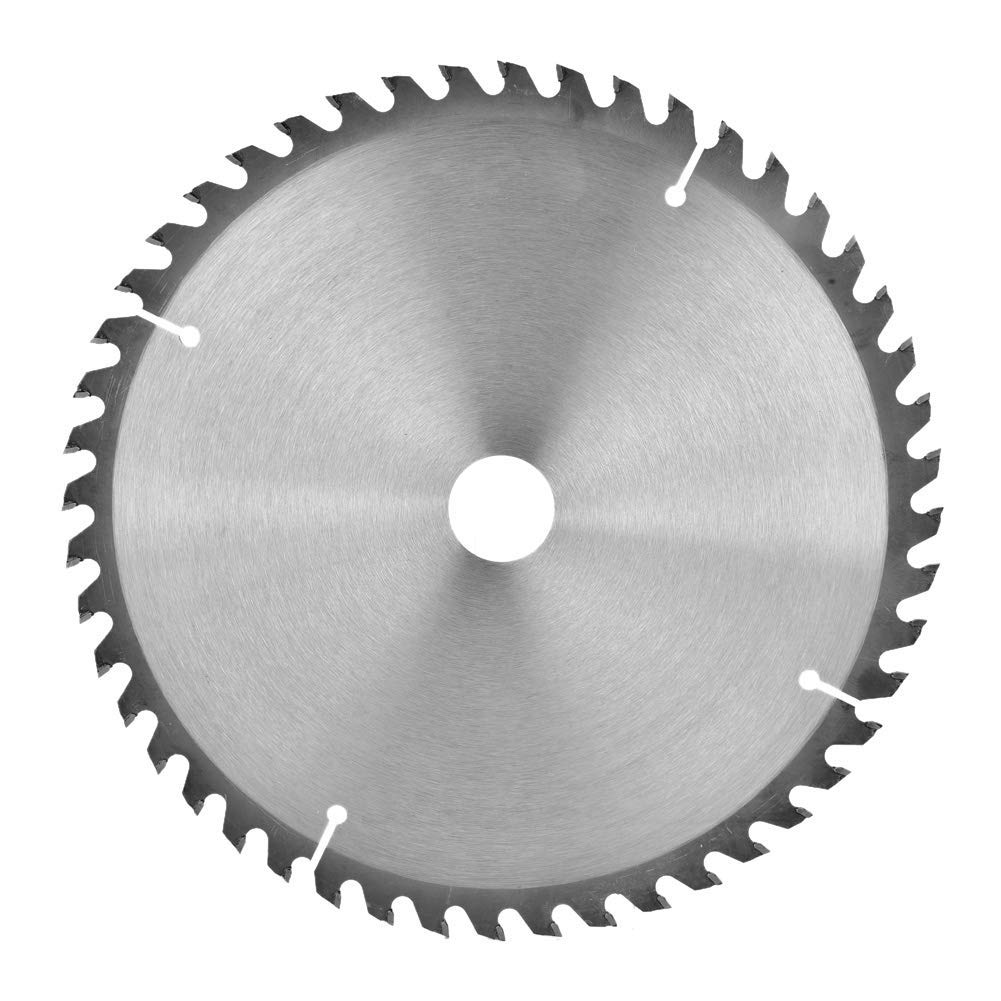 Hoja de Sierra de Circular 250 mm x 30 mm, Disco de TCT Hojas de Sierra Carburo Discos de Sierra 48 Dientes 60 Dientes, para Corte Madera Plásticos Metales No Ferrosos