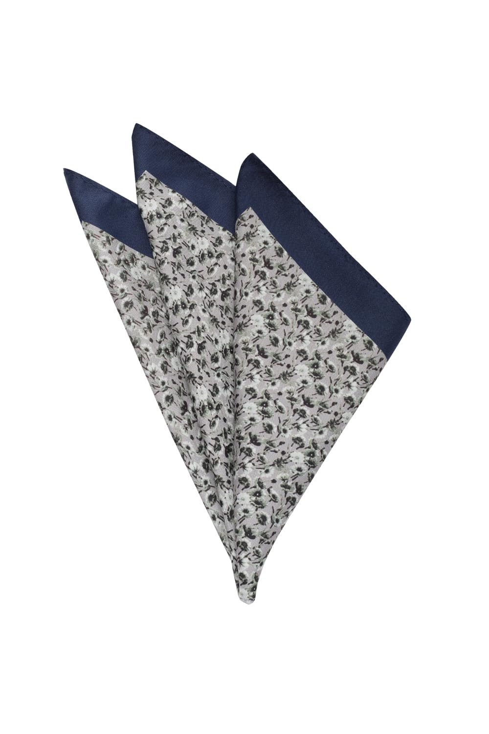 van heusen Men Grey Print Party Pocket Square-picture-14