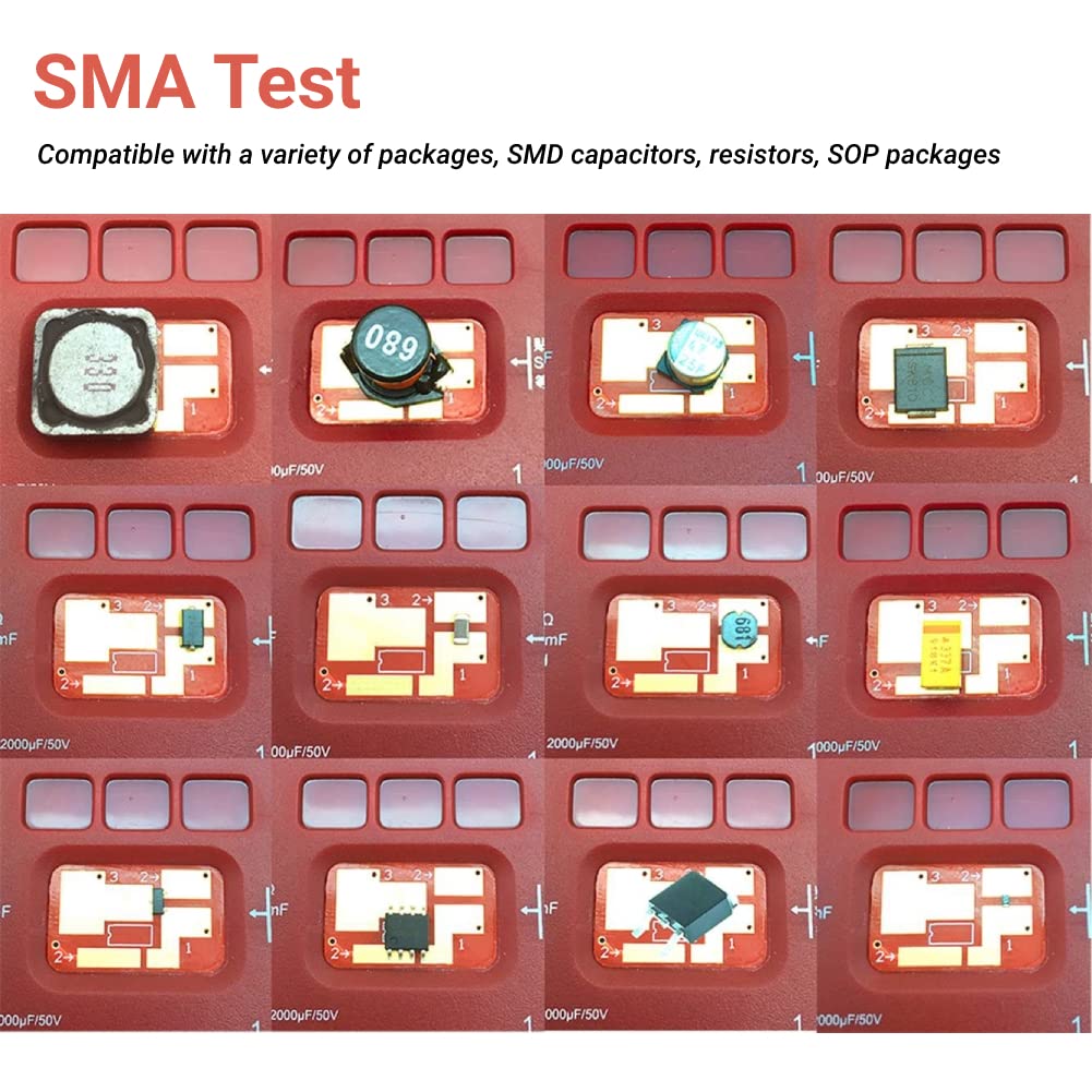 Digitaler Transistor-Tester BSIDE ESR02 Pro – Misst Kapazität, Induktivität, Widerstand, Automatische Pin-Erkennung