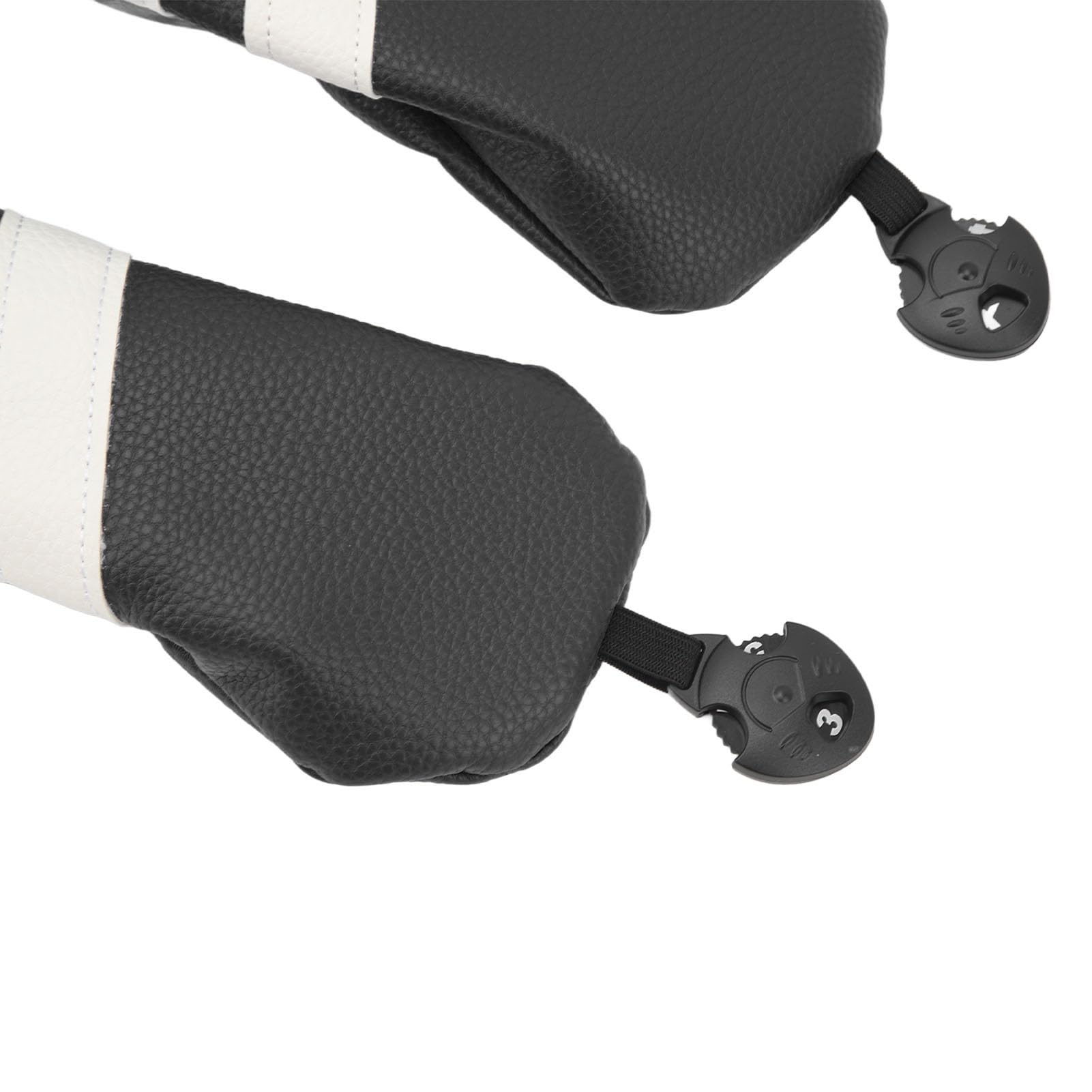 Club Headcover PU Club umfasst Wood Fairway Hybrid Rotatable Label 3 Size Club Protector für Sport im Freien