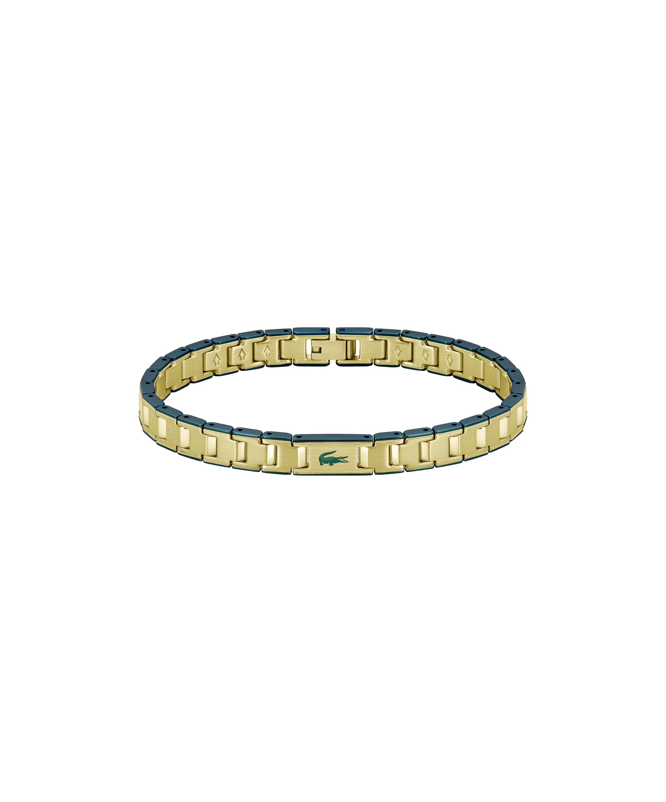 Lacoste Men's Link Bracelet in Stainless Steel & Yellow Gold - 2040587