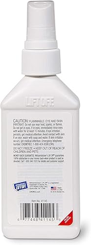 Miniatura 9 de Motsenbocker's Lift Off 41145 4.5 onzas de espuma en aerosol y removedor de calafateo de silicona, seguro para duchas, zócalos, acero inoxidable