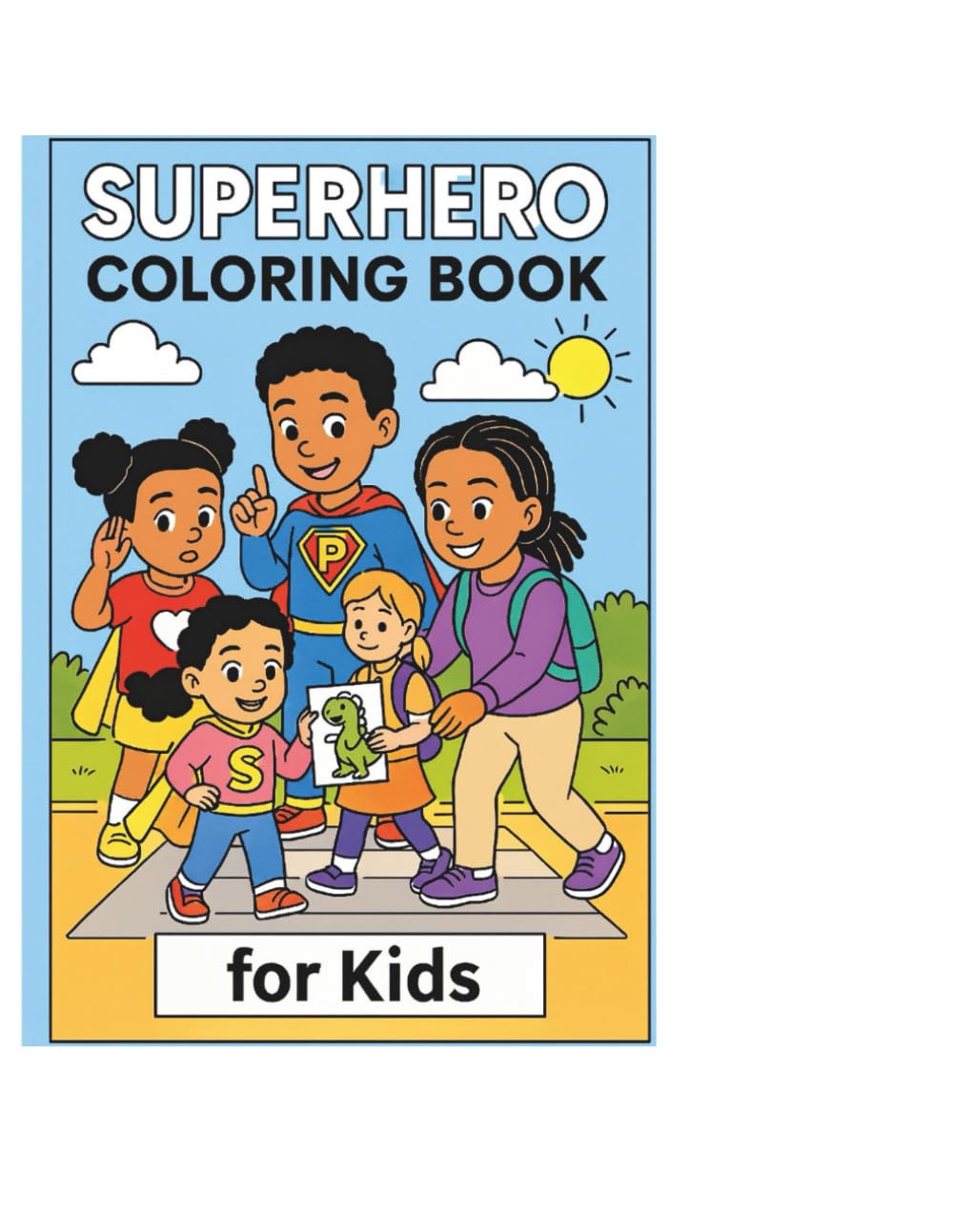 Super Hero Coloring Book