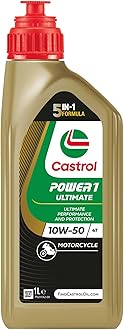 Castrol POWER1 ULTIMATE 4T 10W-50 Motorcycle Oil 1L