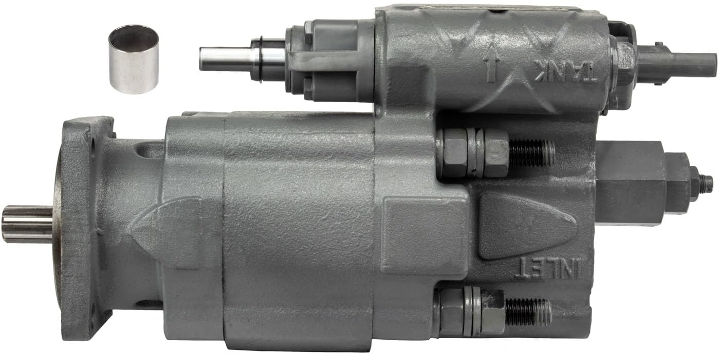 World American 49 GPM PTO Hydraulic Dump Pump with Cable Shift - 3000 PSI C Series - Parker 314-9325-202, 314-9320-204 C102D-25-1, Muncie E2XL27-2BPRL, Permco DMD-25-Z-L-MS-25, Buyers BPC1020DMCCW