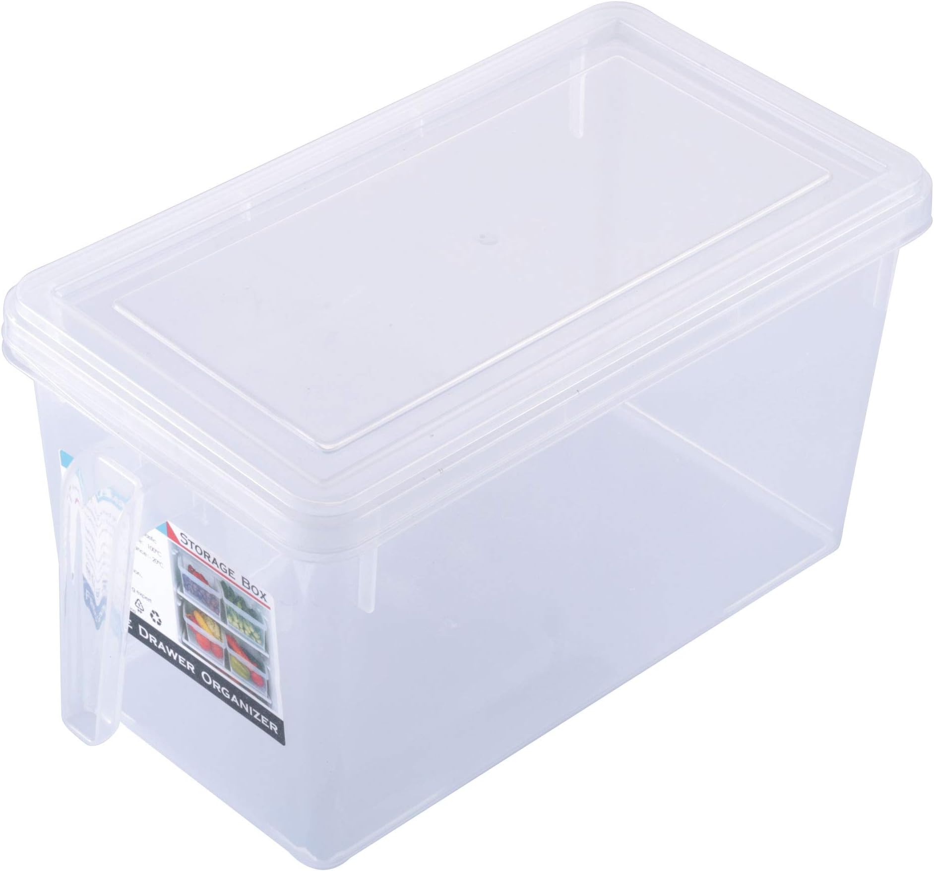 HapiLeap Newly Auto Scrolling Egg Storage Holder, Eggs Storage Rack for Refrigerate Plastic Space Savers