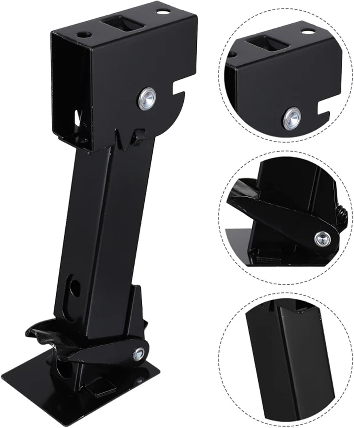 Trailer Stabilizer Jacks Trailer Stabilizer Jack for RV and Maintenance Steel Construction Easy Operation Space Saving Design for Rv(