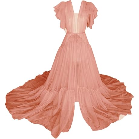 Women's Bridal Nightgown with Tulle Lingerie