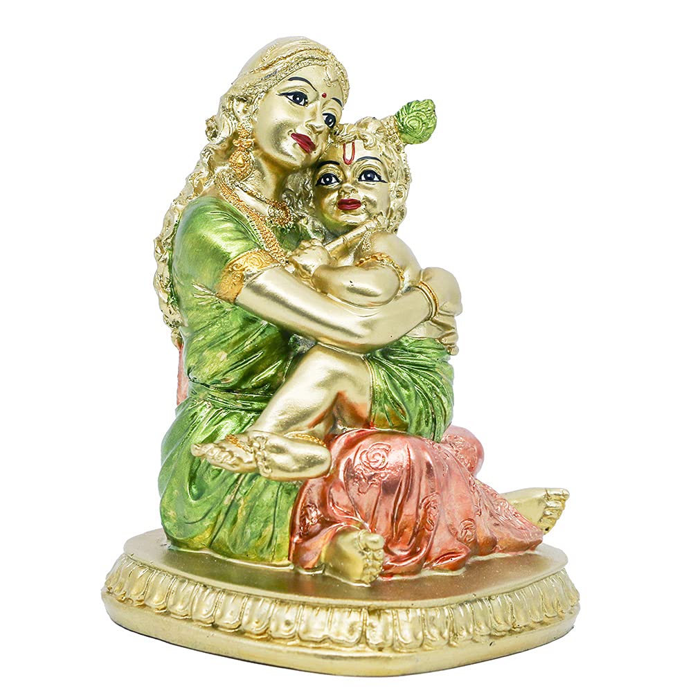 Buy Hindu God Yashoda Krishna Statue Hinduism Murti Pooja Sculpture
