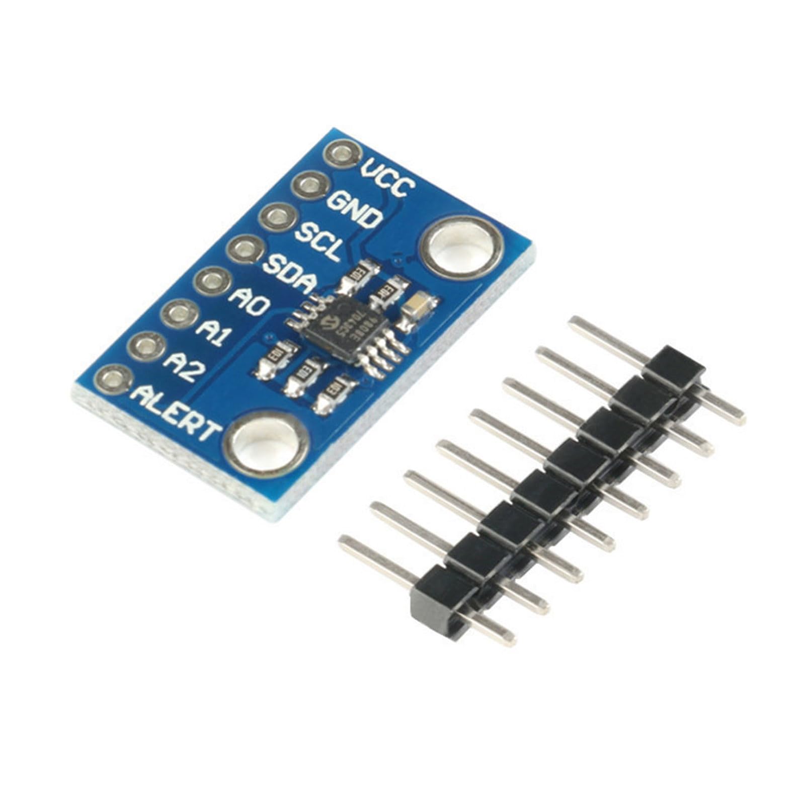 Zhouyqx As Shown High Precisions Mcp9808 I2c Temperature Sensoring Module For Accurate And Wide Voltages Ranges Compatibility