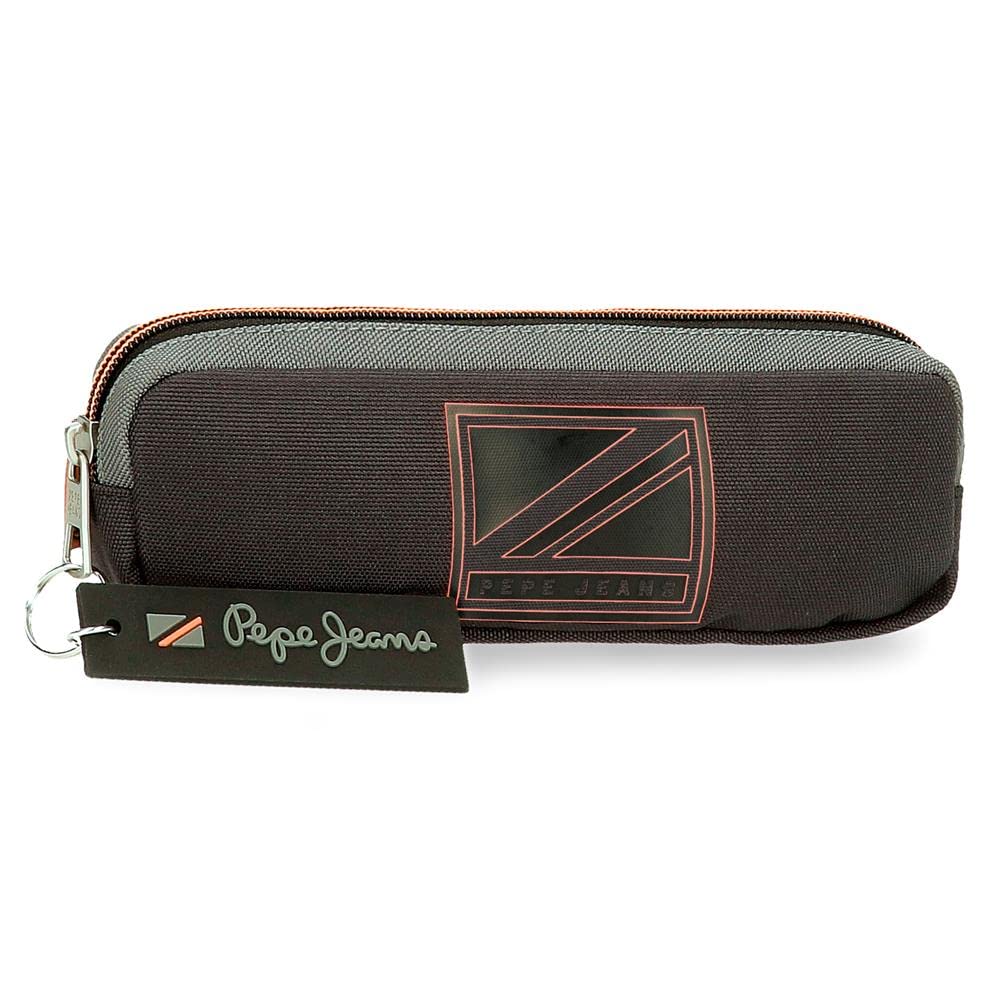 Pepe Jeans Cody Estuche Negro 22x7x3 cms Poliéster