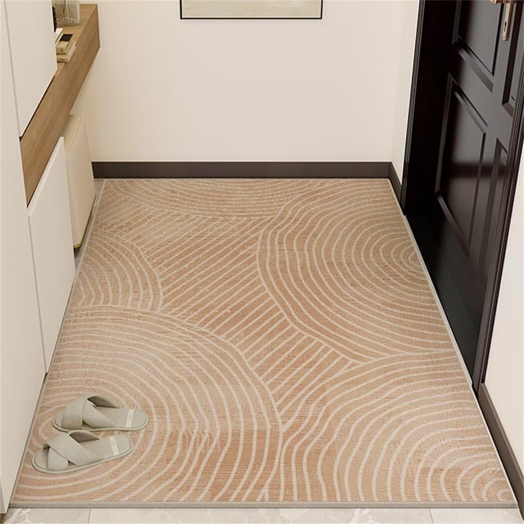 Tapis de chambre ado moderne brun clair pour créer un coin cosy