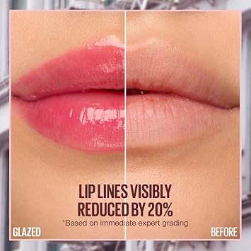 Colorful Lip Balm Containing Maybelline New York Lifter Glaze Shea Butter and Hyaluronic Acid - 05 Peach Quench