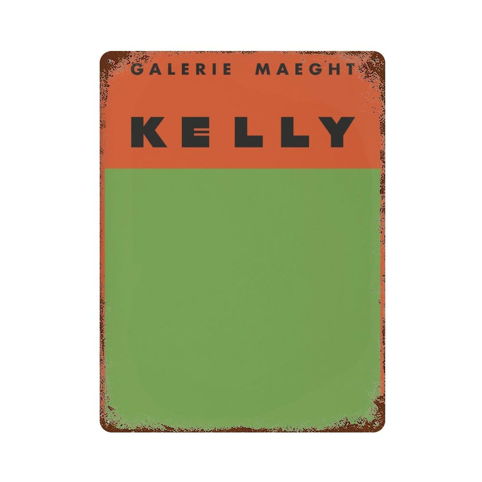 xiaoxiaoshen Galerie Maeght Keely Exhibition Abstract Wall Decor Art Metal Tin Poster Modern Home Decor Art Home Bar Shop Decorations Vintage Sign 40x30cm