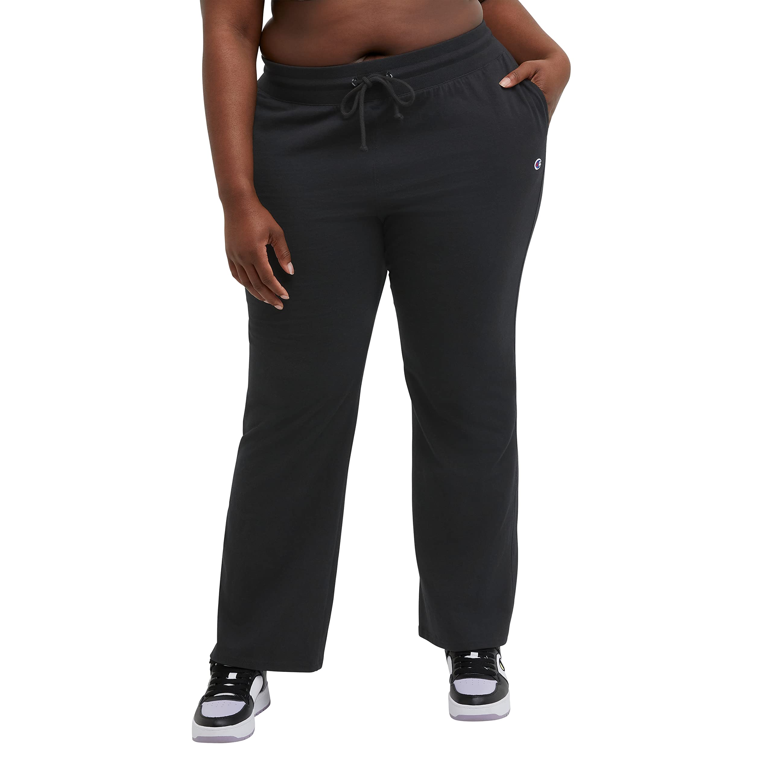 Champion Womens Middleweight Wide Leg Plus Size Pants 31