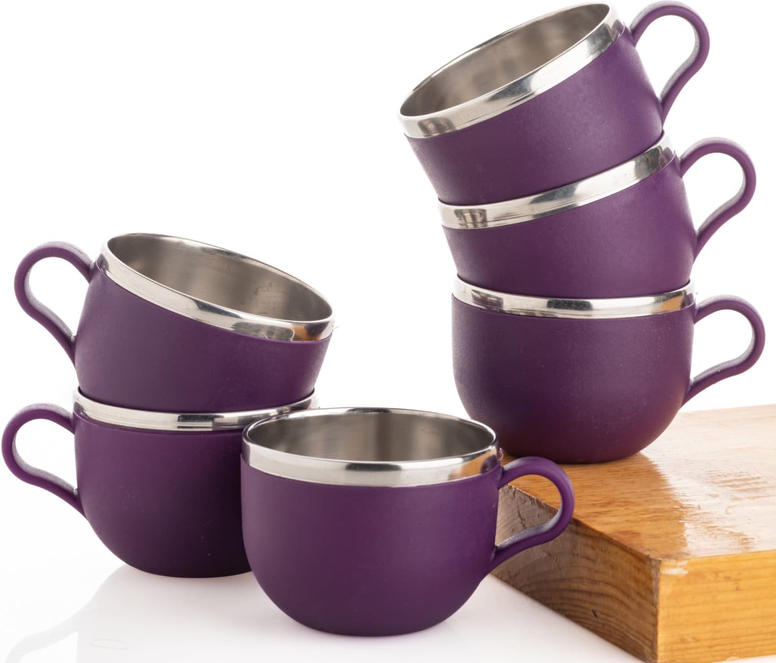 Tiros Tea Cup for Home Office | Premium Ceramic Tea Coffee Mug | Heat Resistant Durable Cup with Comfortable Handle