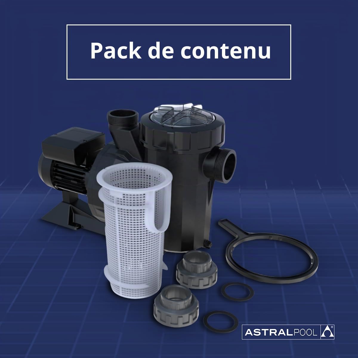 Astral Victoria Plus 38773 Pompe de piscine Noir 1 CV II V 230