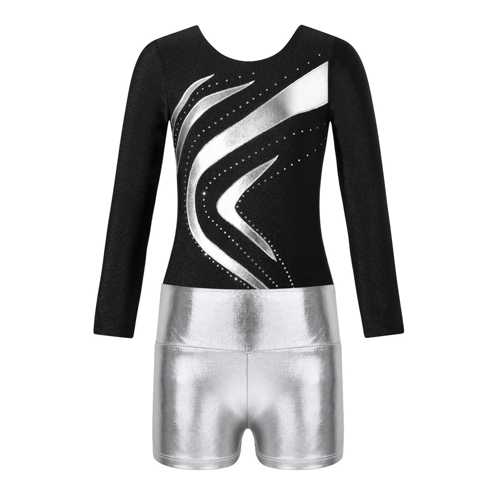 Niña Maillot de Gimnasia Niños Tutu Ballet Trajes de Baile Adolescentes Gimnasia Leotardo Pantalones Cortos Ropa de Baile for niñas niños Patinaje Mono Ropa de Baile(Red,12)