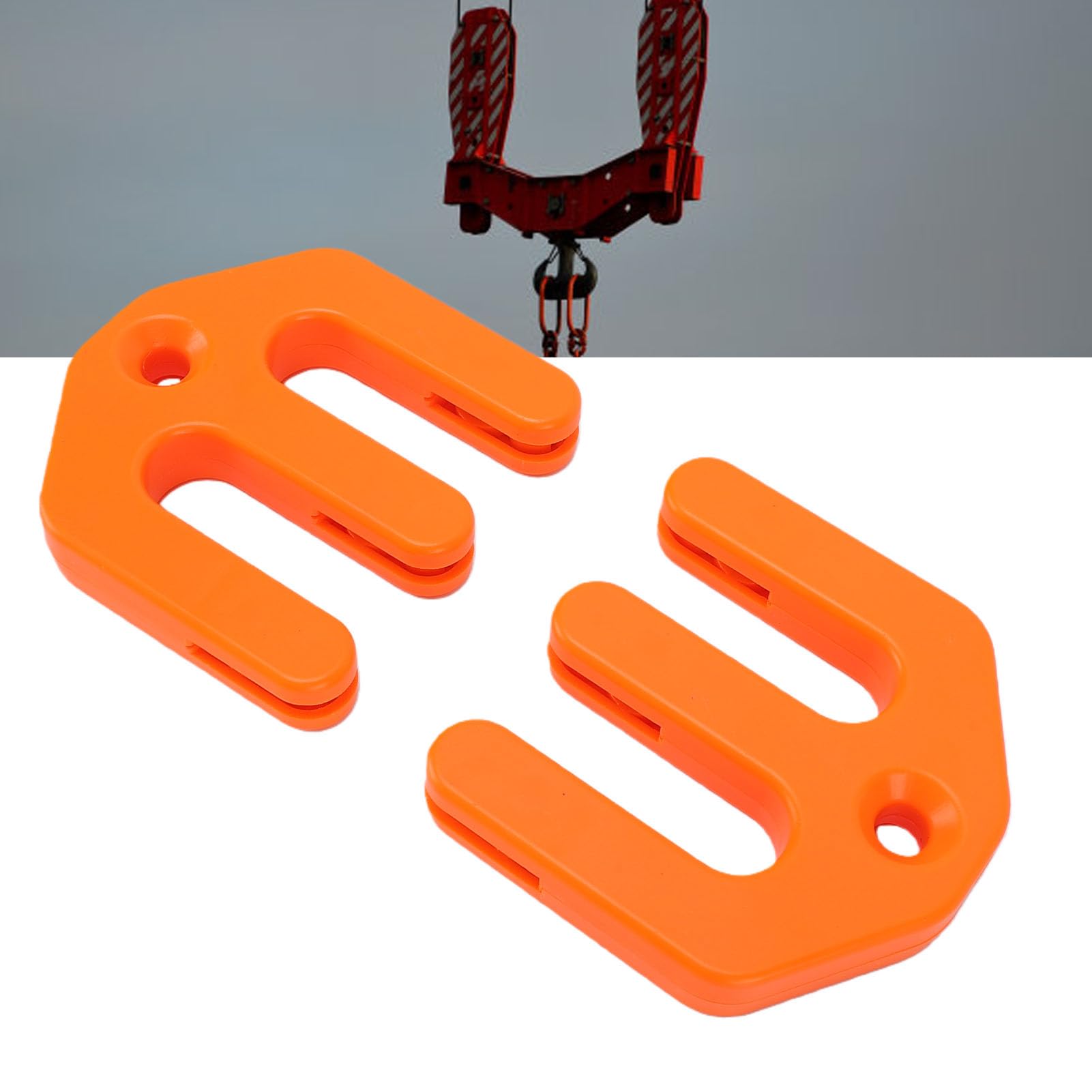 Block and Tackle Pulley System 4:1 Mechanical Advantage 3000 lbs Working Load Limit ABS Body with 16 ft Polyester Rope, 95% Efficiency Under Load, for Hunters Hoisting Game in Remote Terrain