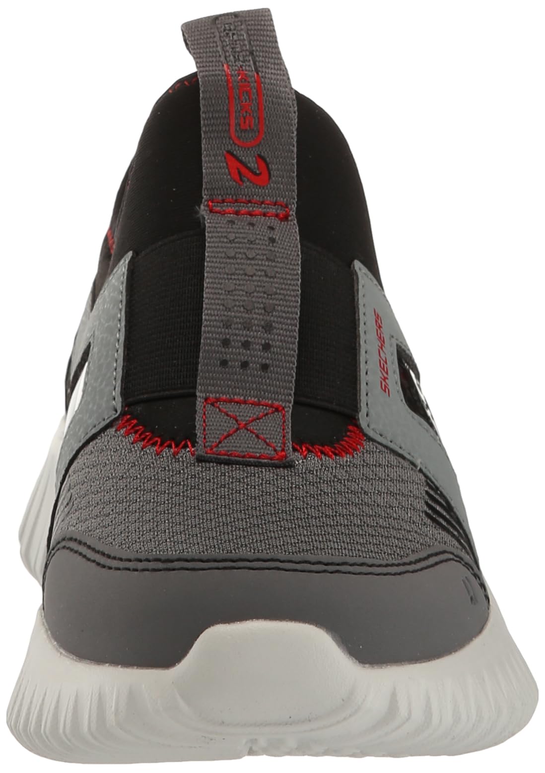 Skechers Depth Charge 2.0-Techno Point, Zapatillas Uni-niños, Gris Multicolor, 3.5 Big Kid