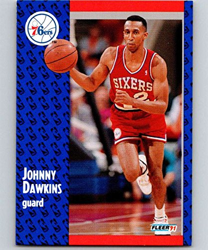 Amazon.com: 1991-92 Fleer Series 1 Basketball #152 Johnny Dawkins