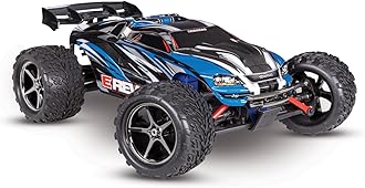 Traxxas 71054-8-BLUE - E-Revo 1/16 4WD Electric Brushed Monster Truck, Blue