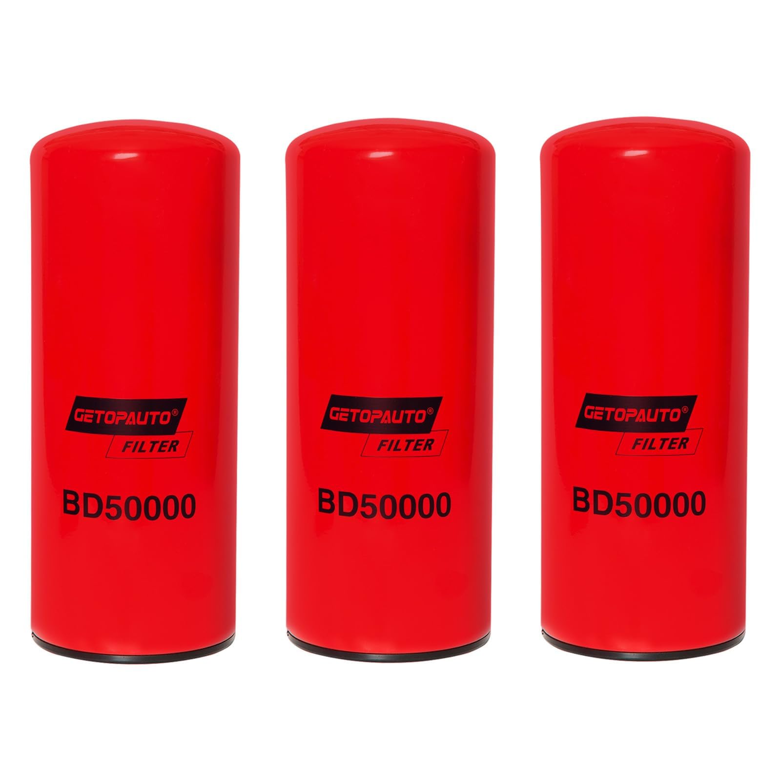 BD50000 Oil Filter Compatible with Cummins ISX ISM QSX QSM QST X15 M11 Diesel Engines Replace LF14000NN(Set of 3)