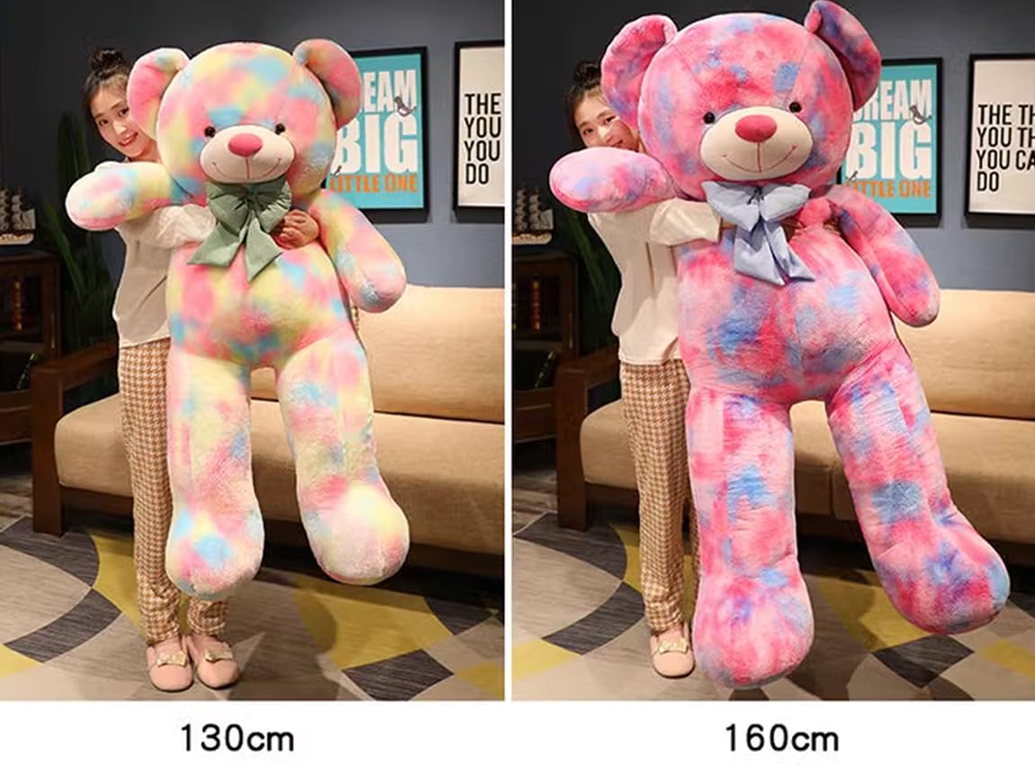 Amazon.co.jp: テレオンレイ ぬいぐるみ熊テディベア カラフルくま