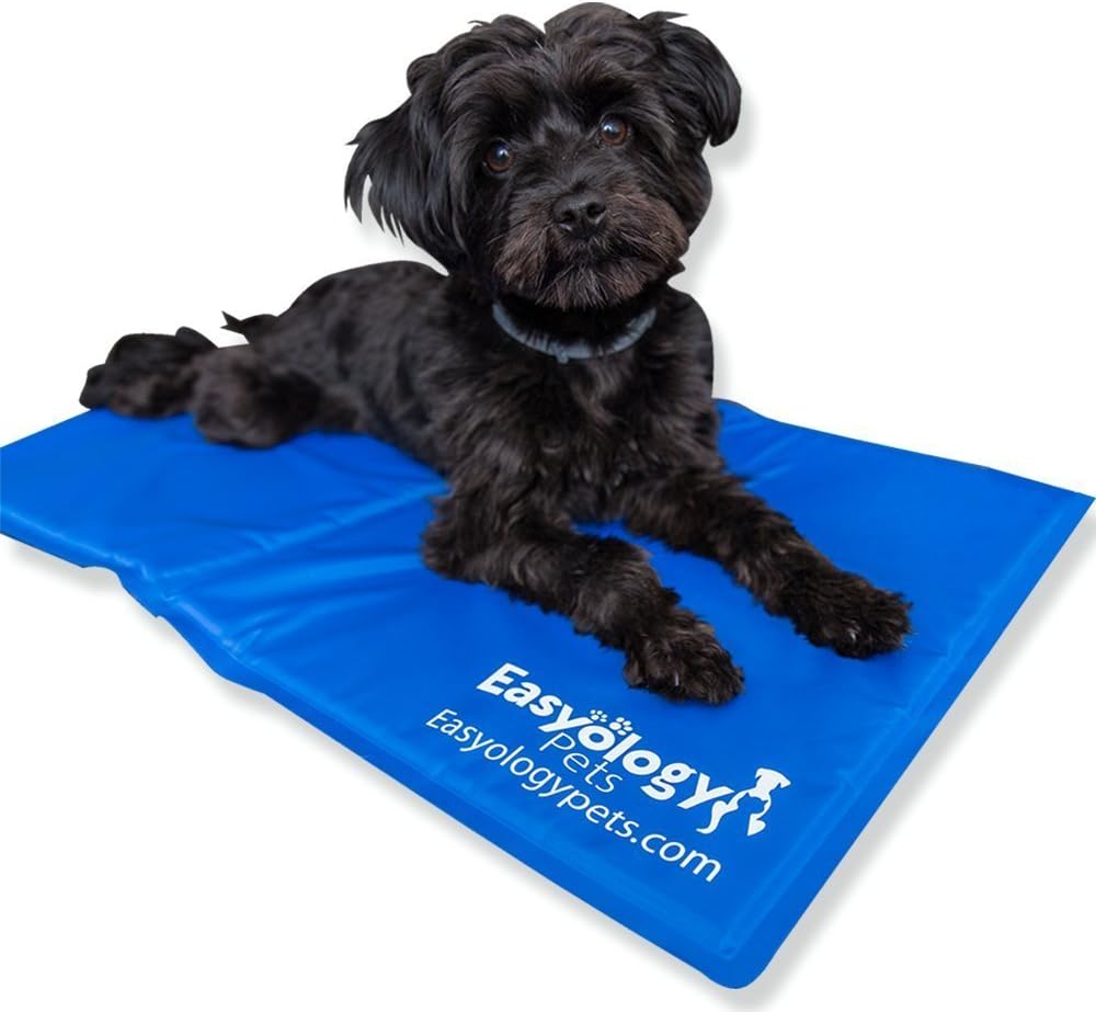 Large Pet Cooling Mat For Dogs / Dog Cooling Mat - Best Cold Gel Dog Cooling Mat for Summer - Perfect Size Pet Cooling Pad For Couch