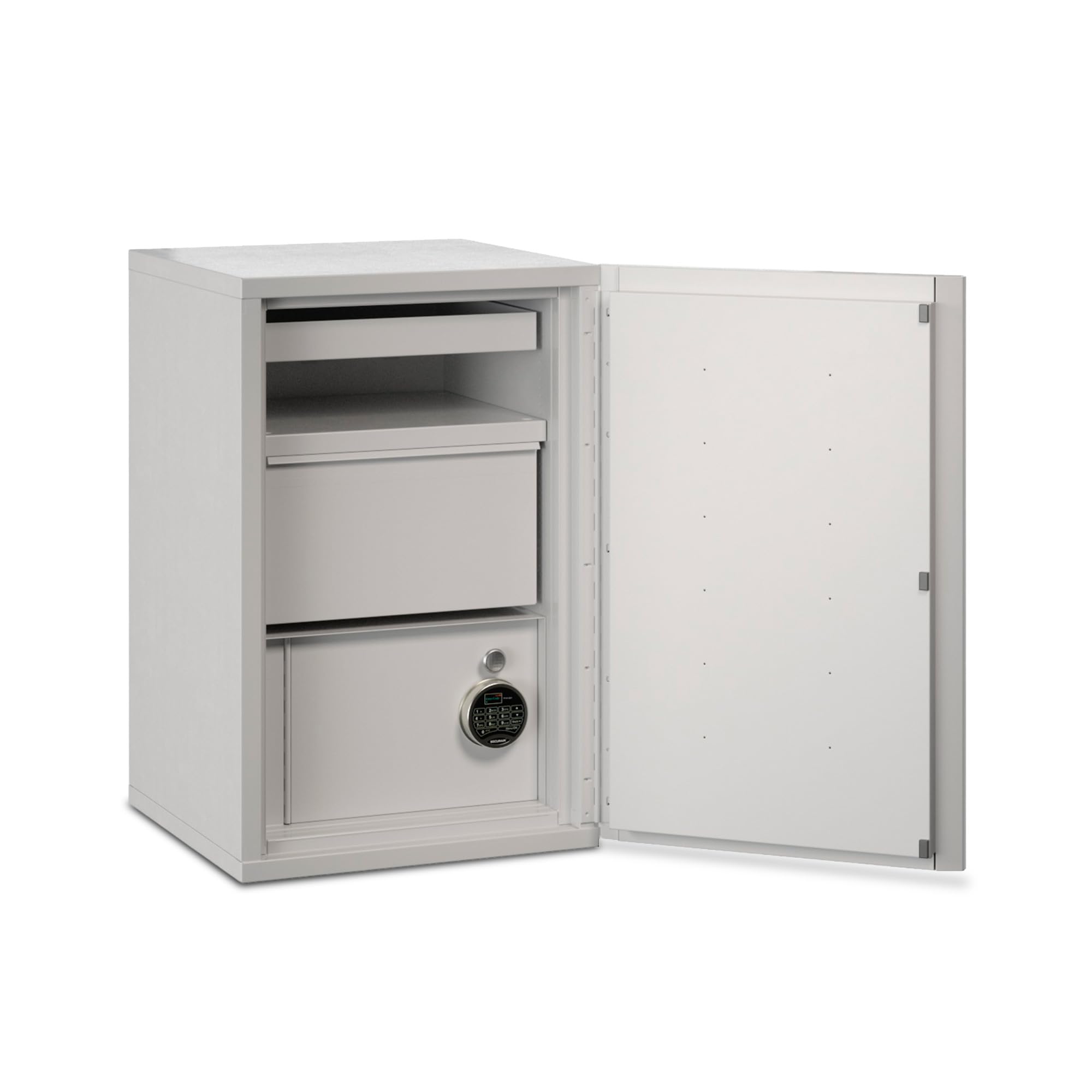 FireKing FireShield Edge Hybrid Fire Rated Storage Cabinet, Platinum