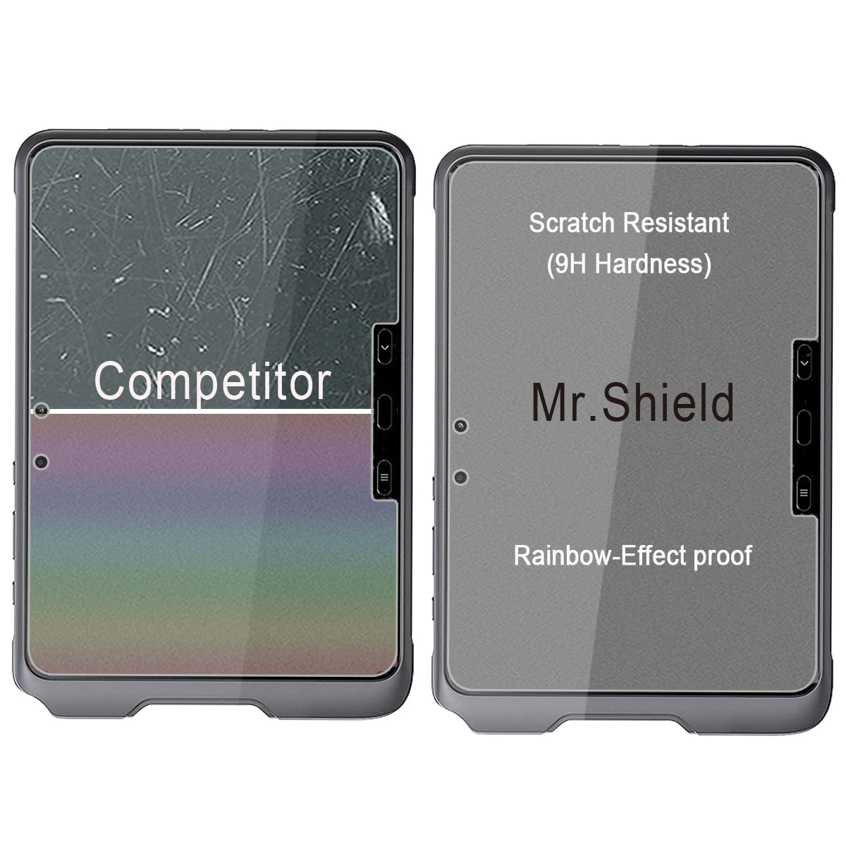 Mr.Shield Pellicola Protettiva In Vetro Temperato Per Tablet SUAAT S10 10.1" - 2 Pezzi, 9H, Anti-impronta, Senza Bolle