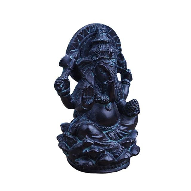 Decoración de terrario budista de Asia, decoración para acuario, pequeño ornamento para peces, estatua