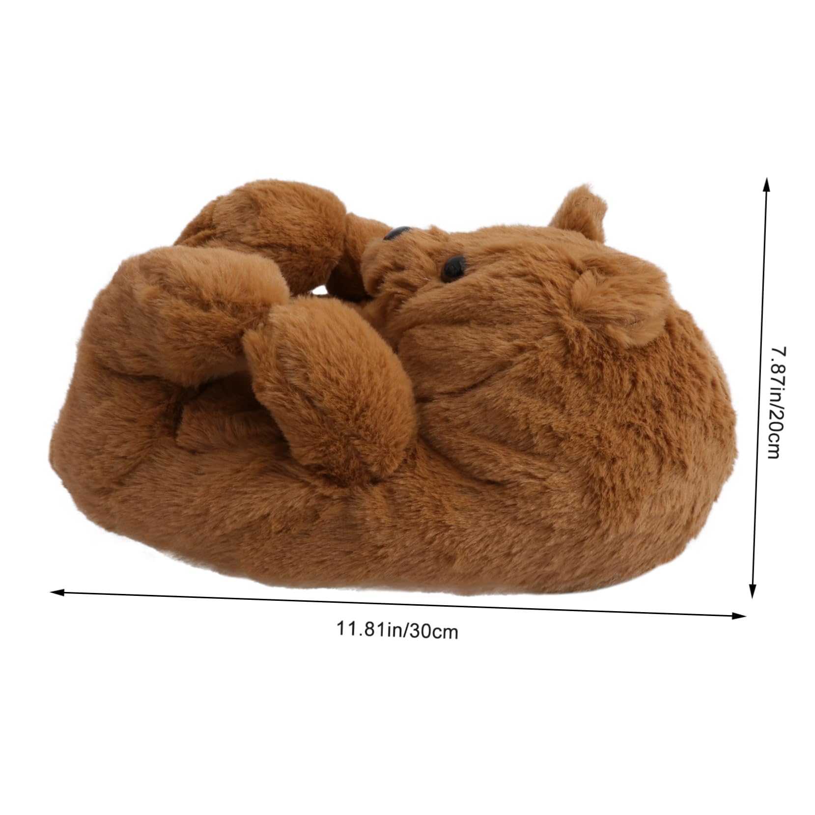 Pantofole a Forma Di Orsacchiotto Pantofola Di Peluche Dei Cartoni Animati Pantofola Domestica Pantofole Da Per Donna Dell'orso Del Fumetto Rosa