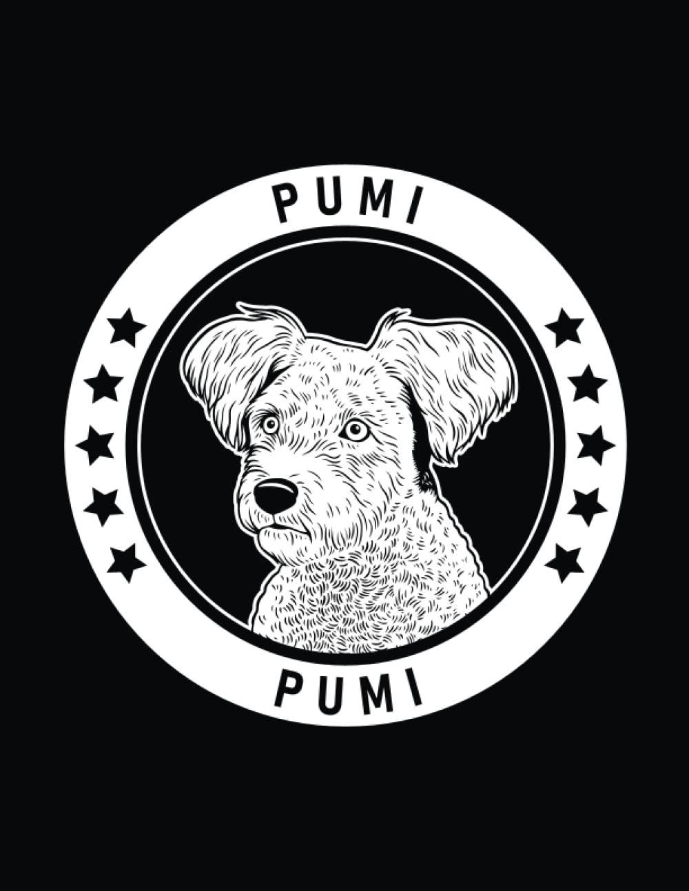 Pumi: Pumi Notebook Dog Lover’s Journal, 8.5 x 11 inches (21.59 x 27.94 cm), 200 lined pages
