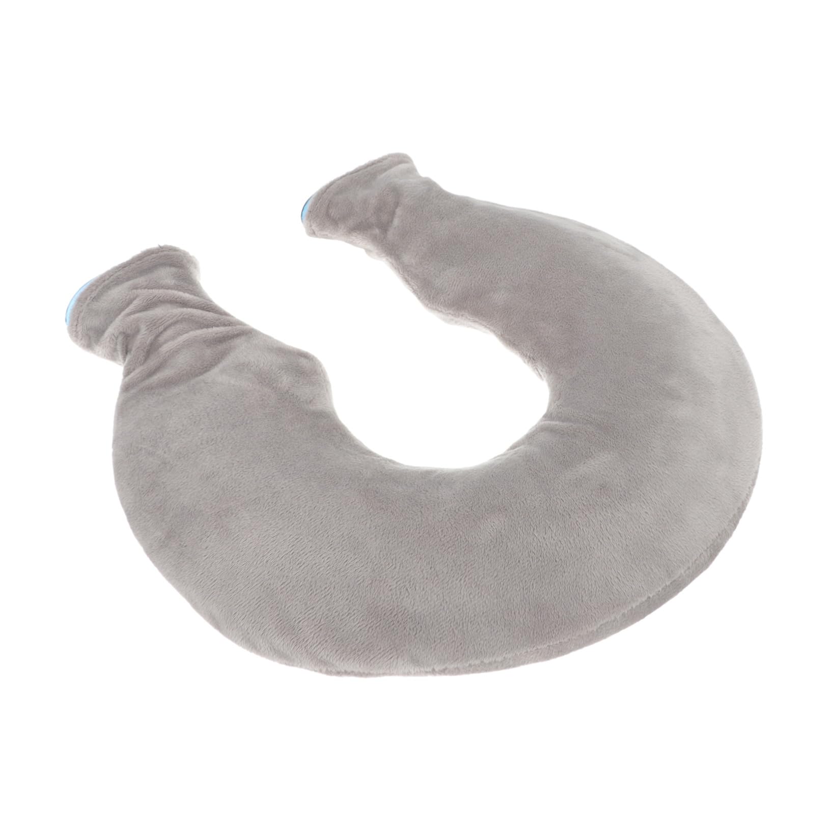 GALPADA Borsa Ghiaccio a U in Pvc Blu per Terapia Caldo e Freddo, Riutilizzabile per Collo e Spalle, Facile da Riempire per Sollievo da Dolori a Casa